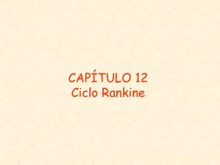 cap tulo 12 ciclo rankine
