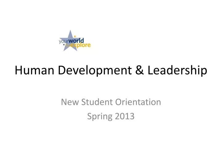 human development leadership