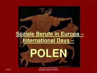„ Soziale Berufe in Europa – International Days –