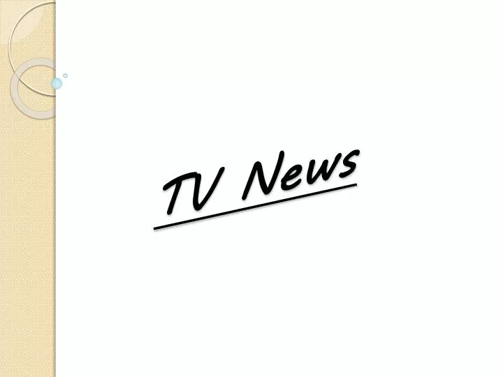 tv news