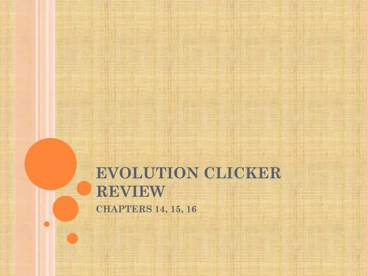 evolution clicker review