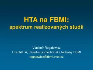 hta na fbmi spektrum realizovan ch studi