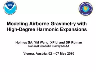 Modeling Airborne Gravimetry with High-Degree Harmonic Expansions