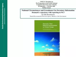National Circumstances and Greenhouse Gas Inventory Information