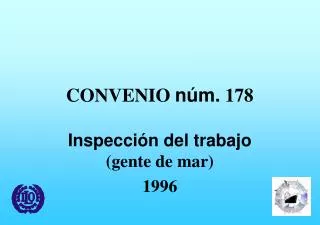 convenio n m 178