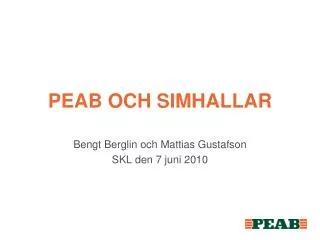 peab och simhallar