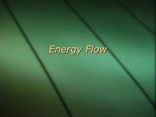 Energy Flow