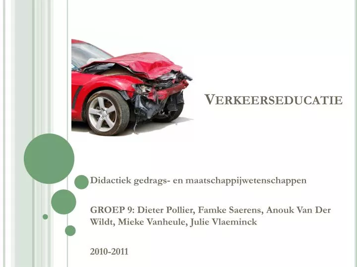 verkeerseducatie