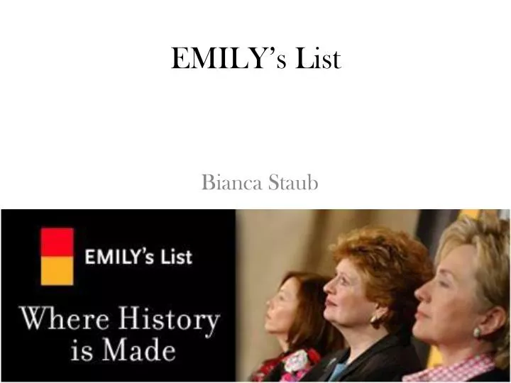 emily s list
