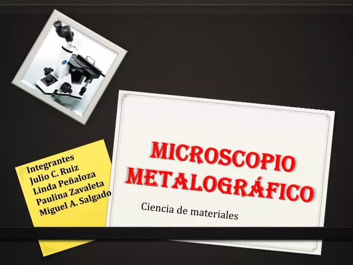 microscopio metalogr fico