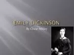 Emily Dickinson - slide 1
