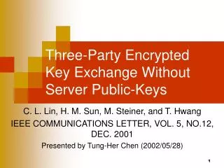 Three-Party Encrypted Key Exchange Without Server Public-Keys