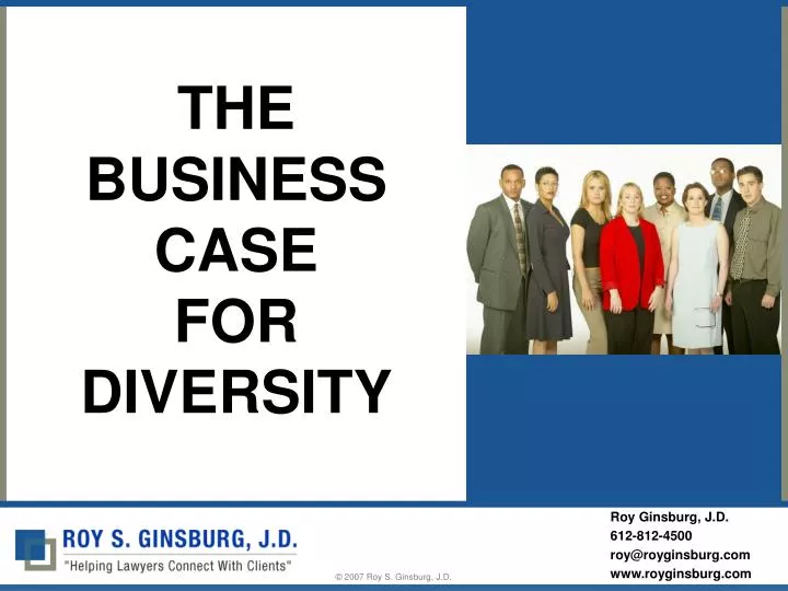 the business case for diversity