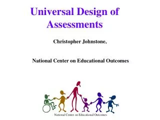Universal Design of Assessments