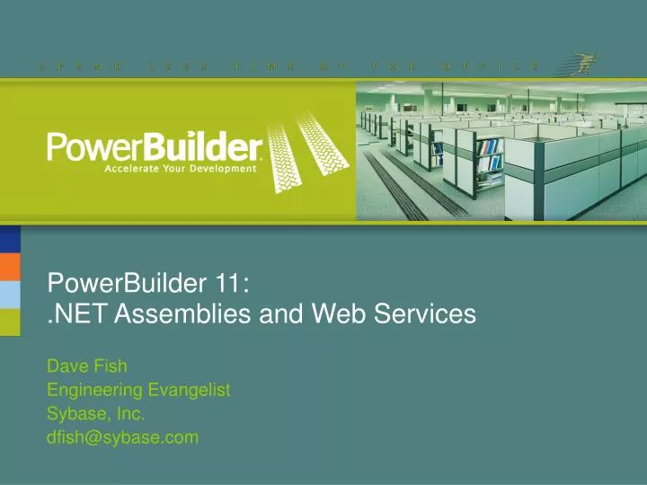 powerbuilder 11 net assemblies and web services