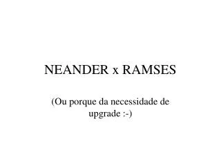 neander x ramses