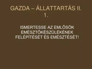 gazda llattart s ii 1