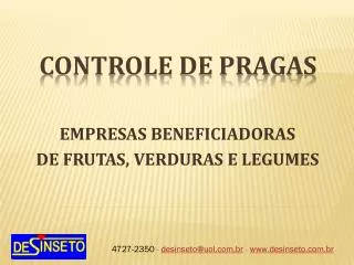 empresas beneficiadoras de frutas verduras e legumes