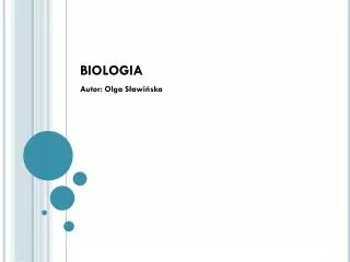 BIOLOGIA