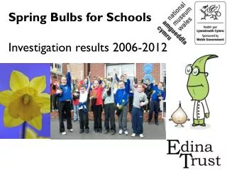 Spring Bulbs for Schools Investigation results 2006-2012