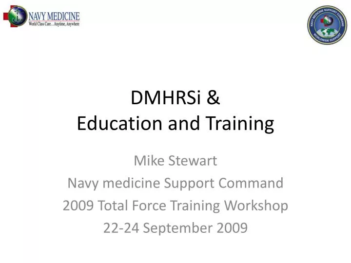 dmhrsi education and training