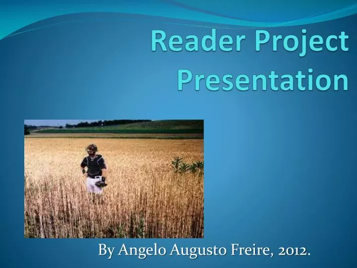 reader project presentation
