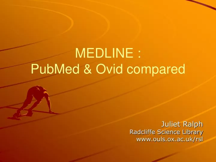 medline pubmed ovid compared