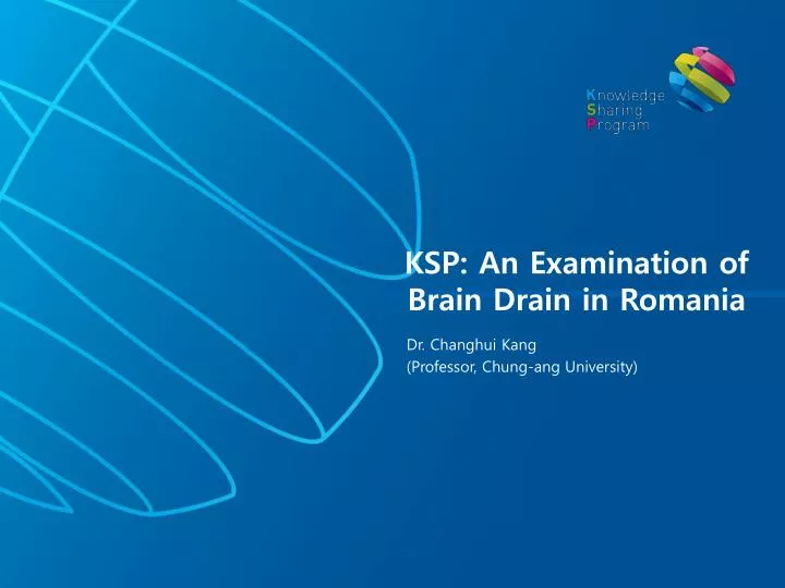 ksp an examination of brain drain in romania