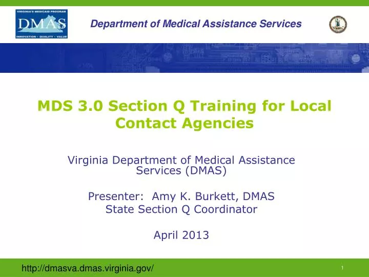 mds 3 0 section q training for local contact agencies