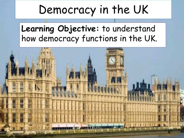 democracy in the uk