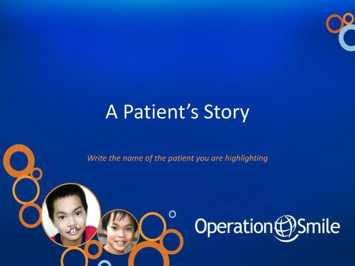 a patient s story