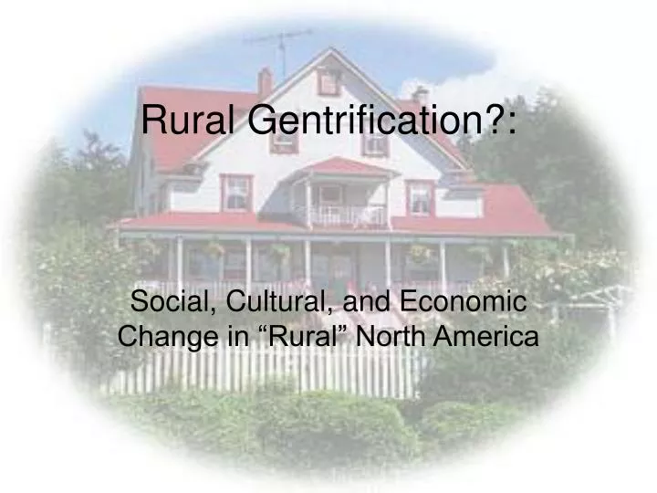 rural gentrification