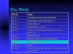 This Week - slide 1