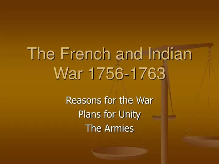 the french and indian war 1756 1763