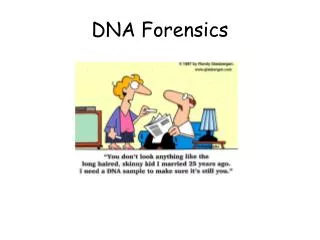 DNA Forensics