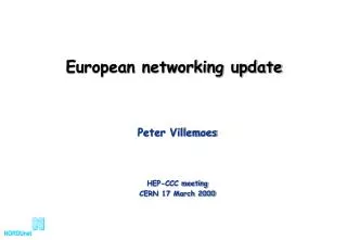 European networking update