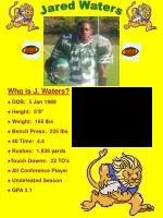 Jared Waters - slide 1