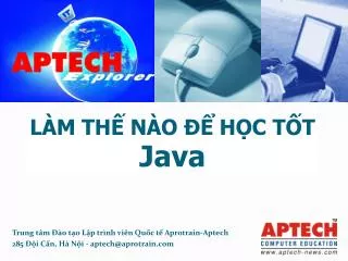 l m th n o h c t t java