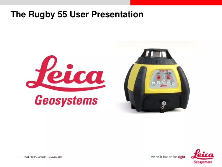 the rugby 55 user presentation