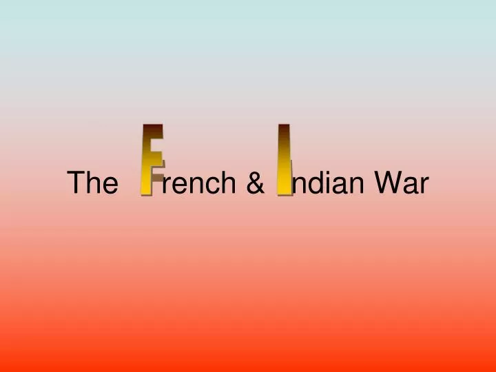 the rench ndian war