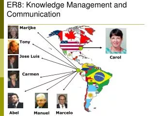 er8 knowledge management and communication