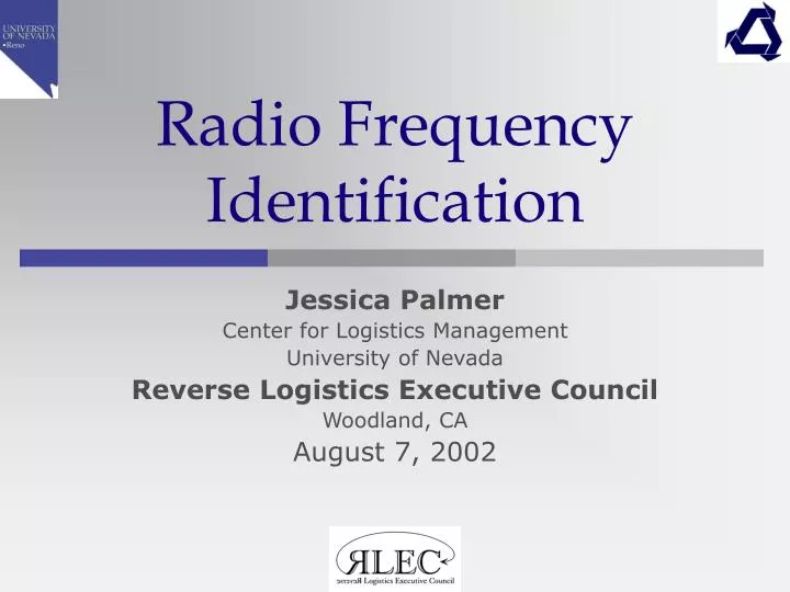 radio frequency identification