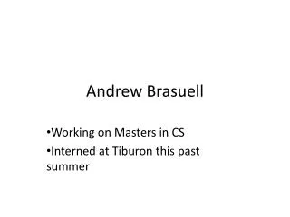 Andrew Brasuell