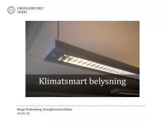 klimatsmart belysning