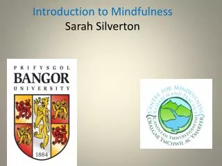 Introduction to Mindfulness Sarah Silverton