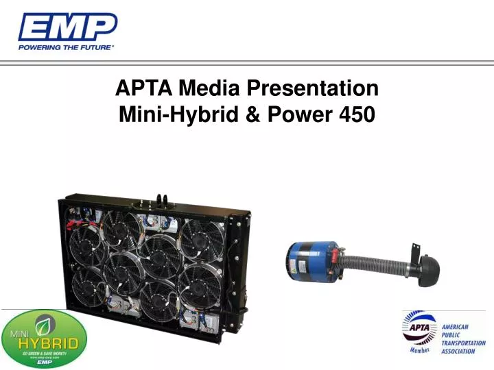apta media presentation mini hybrid power 450