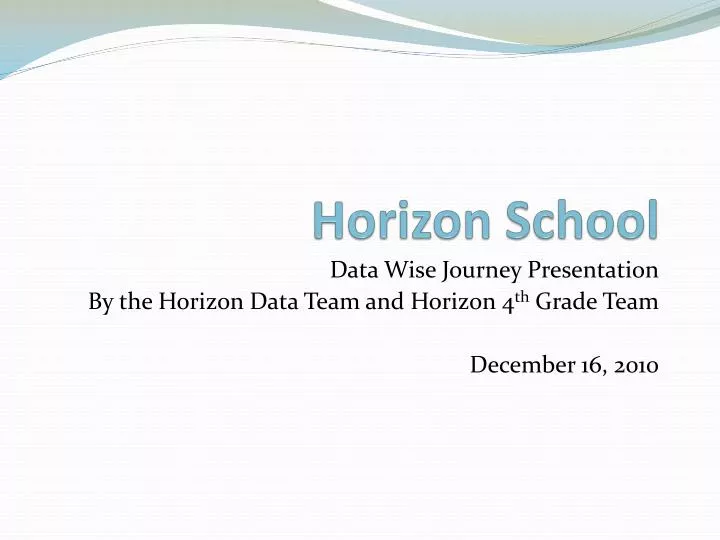 horizon school