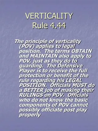 verticality rule 4 44