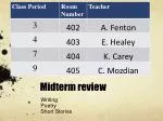 Midterm review - slide 1
