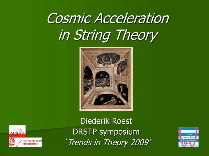 cosmic acceleration in string theory